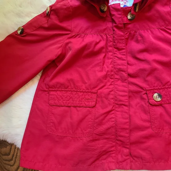 Baby Gal Mayoral Raincoat with Removable Hood Size 24M